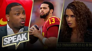 Should the Commanders go all-in on Caleb Williams? | NFL | SPEAK