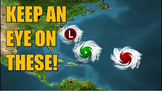 Keep an Eye on These Three Systems in the Atlantic