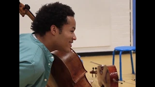 Sheku Kanneh-Mason and Guy Johnston visit London Music Masters