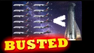 'How Starship Will SQUASH Long Haul Aviation' : BUSTED!!