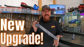 Amazing Upgrade!!!  Kubota BX Telescoping 3 Point Hitch Stabilizers - Install and Demonstration