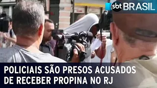 Policiais são presos acusados de receber propina no Rio de Janeiro | SBT Brasil (01/12/22)