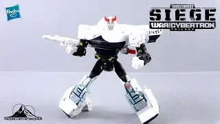 Transformers Siege Deluxe Class PROWL Video Review
