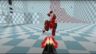 Voxel Doom - Chain Gun Guy Death Frames Progress