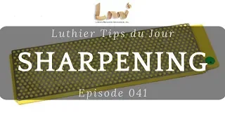 How to Sharpen your Tools for Guitar Building - Luthier Tips du Jour Episode 41