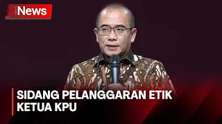 Sidang Pelanggaran Etik Ketua KPU Hasyim Asy'ari - iNews Sore 22/05