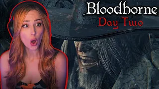 Two Attempts Vs Father Gascoigne ?? | Bloodborne | First Playthrough | PS5 [Day 2]