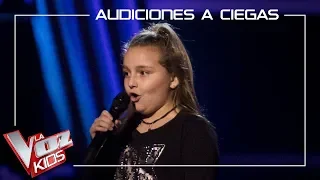 María Fernández canta 'When I was your man' | Audiciones a ciegas | La Voz Kids Antena 3 2019