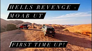 Taking on Moab's Hells Revenge In A Stock 4Runner TRD Pro! (Just About Rolled It).