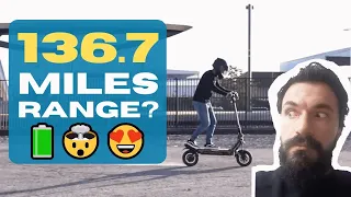 10 LONGEST-RANGE Electric Scooters [Last Scooter Has More Range Than CARS!]