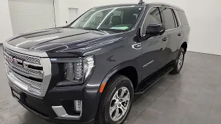 2023 GMC YUKON SLE 8 PASSENGER LEATHER TITANIUM RUSH METALLIC 4K WALKAROUND 13691Z SOLD!