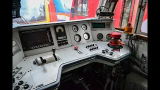Видео из кабины легендарного электровоза ЭП10/Video  cabin of the legendary electric locomotive EP10