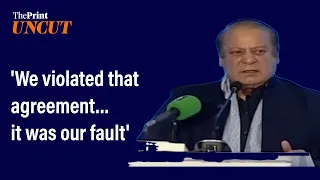 Nawaz Sharif says Pak ‘violated’ agreement with India signed by him and Vajpayee in 1999