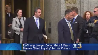 Former Trump Lawyer Michael Cohen Sentenced To Prison