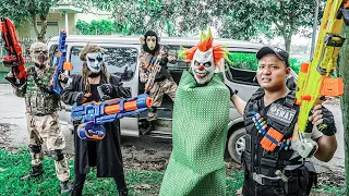 LTT Films : Warriors S.E.A.L X Nerf Guns Fight Crime Group Grakk Mask Destiny Shipment