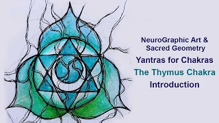 #NeuroGraphicArt & Sacred Geometry - Yantras for Chakras - Thymus Chakra (Introduction)