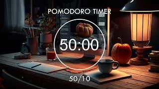 50/10 Pomodoro Timer ★︎ Study Cozy Room with Lofi Music, Deep Focus On Study, Work ★︎ Focus Station