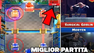 REAZIONE alla MIGLIOR PARTITA della STORIA di CLASH ROYALE | Clash Royale ITA