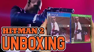 Hitman 2 (Xbox One/PS4) Unboxing!!