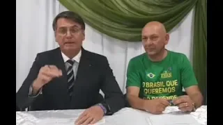 Presidente Bolsonaro e Luciano Hang, Live da semana, 02/05/2019.