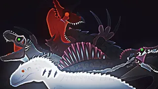 Jurassic Alliance vs ultimasaurus | dinosaur battle | PPANIMAN | animation