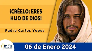 Evangelio De Hoy Sábado 6 Enero 2024 l Padre Carlos Yepes l Biblia l  Marcos 1, 7-11 l Católica