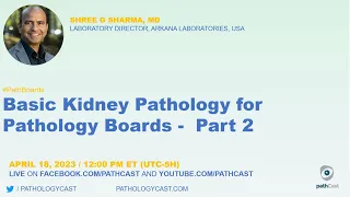 #PATHBOARDS  Basic Kidney Pathology for Pathology Boards - Part 2