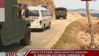 SONA: Aberya sa biyahe, kakulangan sa sasakyan at magulong sistema, problema sa relief operations