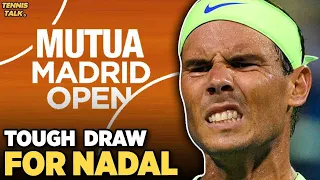 Nadal, De Minaur Clash at Madrid Open 2024 | Alcaraz, Sinner Easy Draw | Tennis News