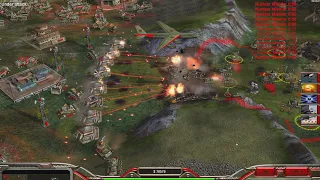 CHINA Tank vs. 5 CHINA Tank - Command & Conquer Generals Zero Hour - 1 vs 5 HARD Gameplay