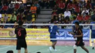 Sepak Takraw 2009 Thai Prince Cup Team Final Army - Navy