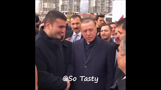 CZN Burak meets with Turkish President Recep Tayyip Erdoğan