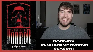 RANKING All Episodes of Masters of Horror | Season 1 | TV Review