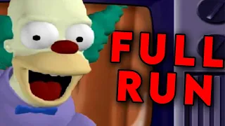 I completed the Simpsons Hit & Run but I always had the police chasing me