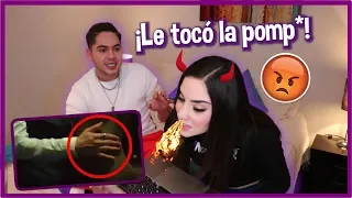 REACCIONANDO A TU NOVIO RECLAMA CON JD PANTOJA 😡 Kimberly Loaiza