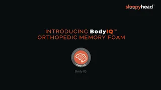 Sleepyhead' Exclusive BodyIQ Orthopedic Memory Foam Technology