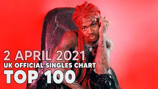 UK Official Singles Chart Top 100 4/2/21