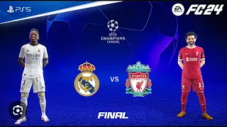 FC 24  REAL MADRID VS  LIVERPOOL CHAMPIONS LEAGUE 2024 FINAL MATCH PS5