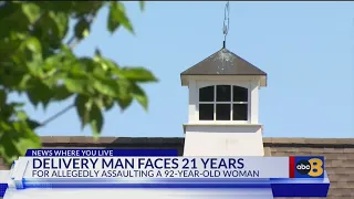 Delivery driver faces over 20 years after sexually assaulting 92-year-old assisted living resident