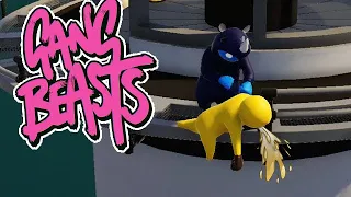 GANG BEASTS - I'll Hold You While You Vomit [Melee] - Xbox One Gameplay