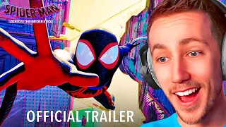 Miniminter Reacts To SPIDER-MAN: ACROSS THE SPIDER-VERSE TRAILER