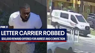 Tampa letter carrier robbed as mail thefts increase