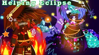 [FNaF] H̵̢̼̎Ȩ̴̬̞̉̊͊Ļ̸̮̬͌͋͝P̷̛̯̯͓̖͓̺͛͆̂͋̕ - Eclipse || Original || My AU