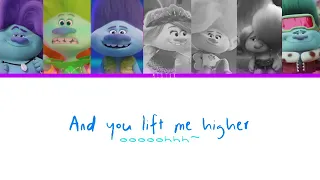 • Better Place Family Harmony // Trolls 3 Colour coded lyric video