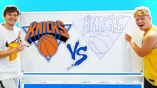 Drawing NBA Logos from Memory Challenge!