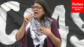 Rashida Tlaib Breaks Down In Tears During Furious Speech Against Biden Over Israel