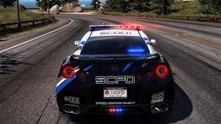 Need For Speed: Hot Pursuit - Nissan GT-R Spec V (Police) - Test Drive Gameplay (HD) [1080p60FPS]