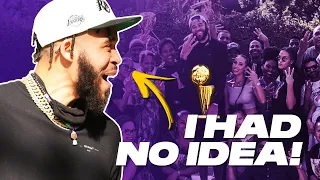 MY FAMILY THREW ME A SURPRISE CHAMPIONSHIP PARTY! | JAVALE MCGEE VLOGS