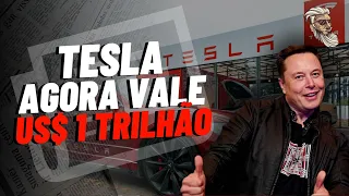 TESLA VALE US$ 1 TRILHÃO - Tio ELON MUSK está FELIZ DA VIDA!!