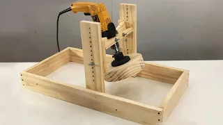 I didn't believe it myself! A brilliant idea with DRILL